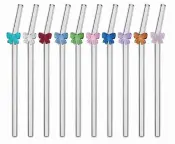 Borosilicate Glass Straw