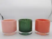 Glass Candle Holder