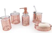 Glorious Home Bathroom Accessories Set