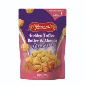 141g Popcorn z masłem toffi złotym i migdałami