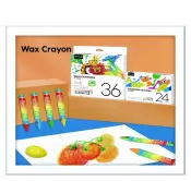 Wax Crayon Set