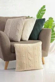 Knitted Cushion Covers