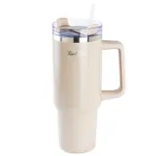 TANTITONI Light Brown Stainless Steel Thermo Mug 1.2L