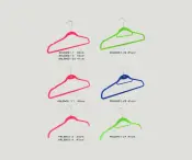 Flocked Hanger Collection