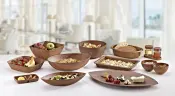 EVELIN Wood Look Servingware