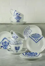 Dankotuwa Hand Painted Porcelain Tableware