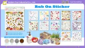 Rub On Sticker Transfers