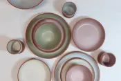 Terracotta Stack Pastel Stoneware Line