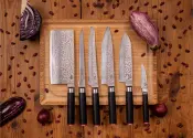 Pakka Damascus Knife Collection