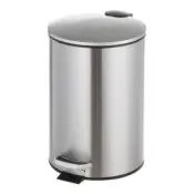 Stainless Steel Round Pedal Bin