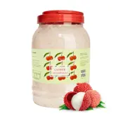 Gelatina di litchi e cocco
