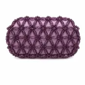 Fresco Royale Handmade Crystal Handbag