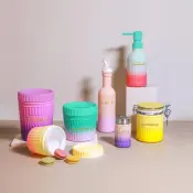 Opal Glass Bottles and Jars