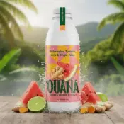 Ouana Juice - Succo di anguria, curcuma, lime e zenzero