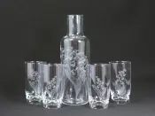 Decorated Glass Items Collection