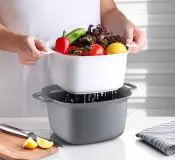 Strainer and Bowl with Handle
