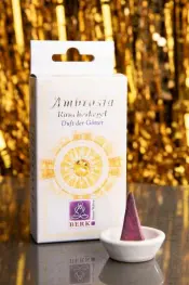Conos de Incienso en Forma de Pirámide Ambrosia