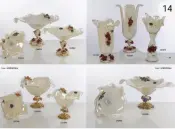 Centerpieces and Glass Vases with Ceramics