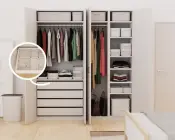 Lisora Wardrobe Organizer