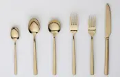 Gold PVD Coated 18/10 Flatware