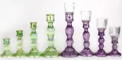 Glass Candle Holder