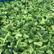 Frozen broccoli florets
