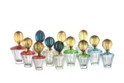 Botol Kristal dengan Sistem Kunci Berlapis Emas
