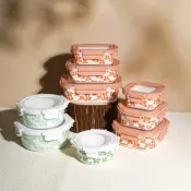 Opal Glass Food Container