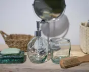 Bubbles Sac Glass Recycled