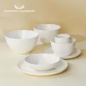 Zen-Inspired Bone China Porcelain Collection