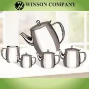 Stainless Steel Tea and Coffee Pots