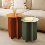 Cacti 2-Piece Metal Side Table Set