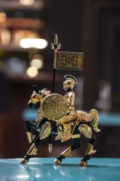 Damascene Decorative Figure