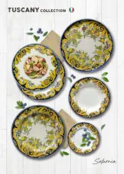 Saturnia Tuscany Line Tableware