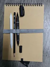 艺术家纸本画册与马克笔颜料套装
