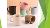 Bamboo Fibre Coffee Mugs