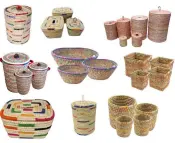 Kans Grass Baskets