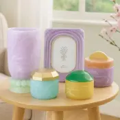 Marble-Blend Color Decor Collection