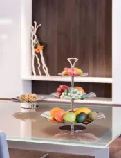 18/10 Stainless Steel Three Tier Stand