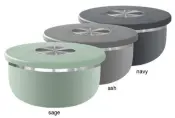 Stainless Steel Vacuum Lunch Box 0.75L