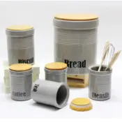 Heavy Dolomite Ceramic Canisters