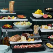 Dalebrook Manhattan and Pigment Buffet Display