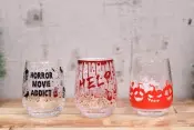 Decorative Pattern Glass Cup