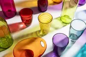Decover Sprayed Decorated Glassware Collection