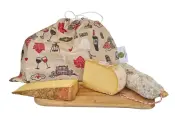 Vegetables Cheese and Ham Bag