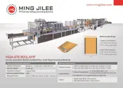 PE Kraft Paper Mailer Envelope Machine