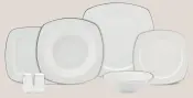 27-Piece Square Shape Dinner Set