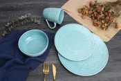 Embossed Porcelain Tableware