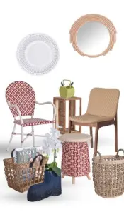 Wicker Storage Basket