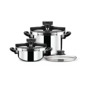 Bộ nồi áp suất thép không gỉ Triply Stahl Versatil